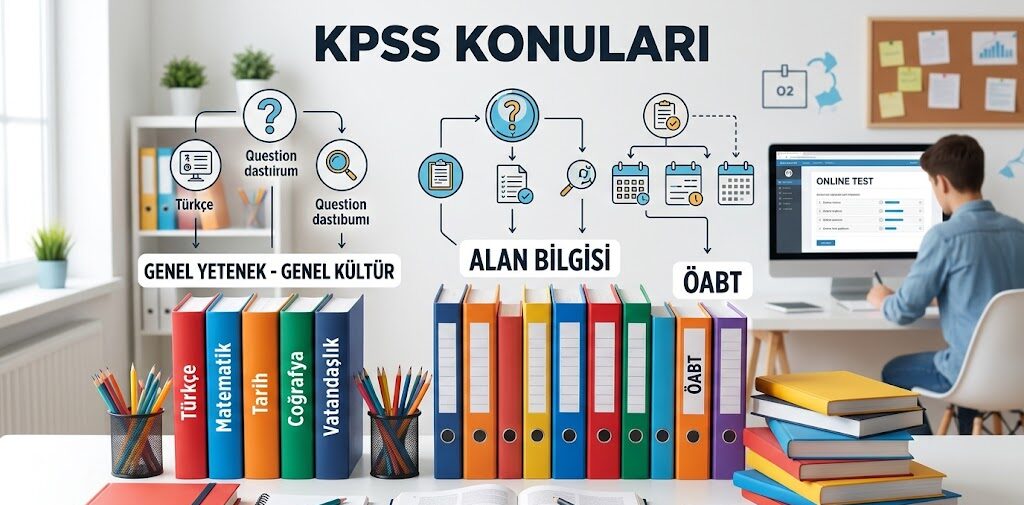 2025 KPSS Konuları ve Kapsamlı Ders Dağılım Rehberi